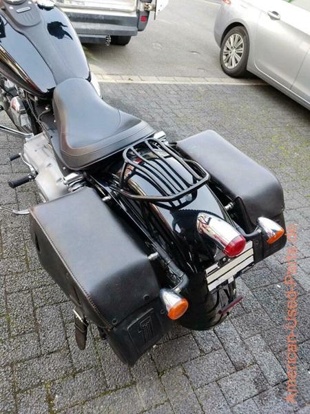 Schwarz 2-Up abnehmbare Gepäckträger Für Harley Touring Modele FLHT FLHRC 09-18